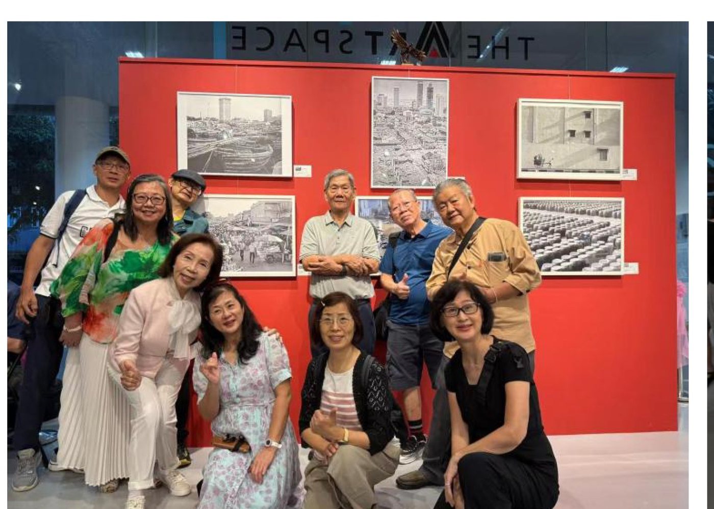 Vivian Liu and the ARTICAUSE community at The Art Space, Singapore